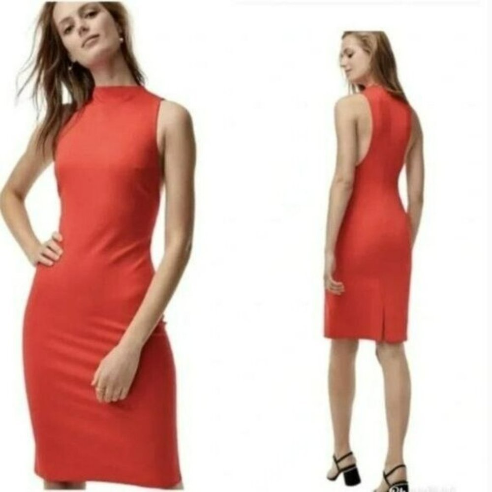 Aritzia Babaton NWOT Matheson Bodycon Dress Red Sz 00